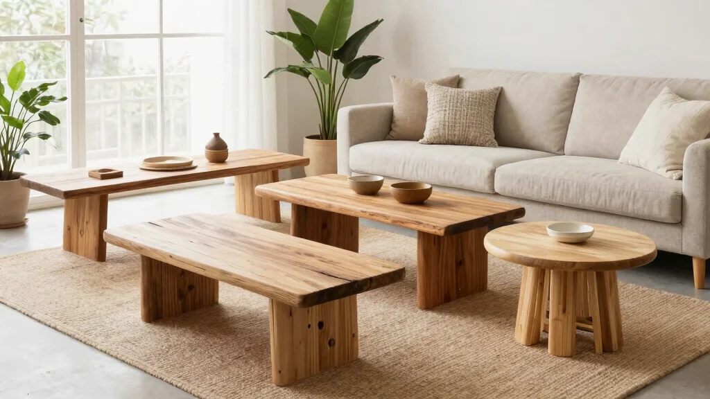 10 Minimalist Coffee Tables That Anchor a Living Room Beautifully
