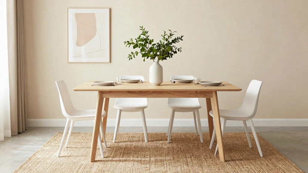 10 Minimalist Dining Room Ideas on a Budget That Look Curated