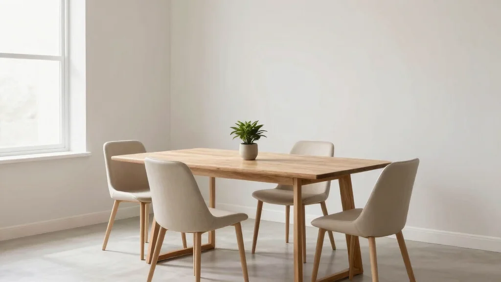 10 Simple Minimalist Dining Room Inspiration for Every Home Size