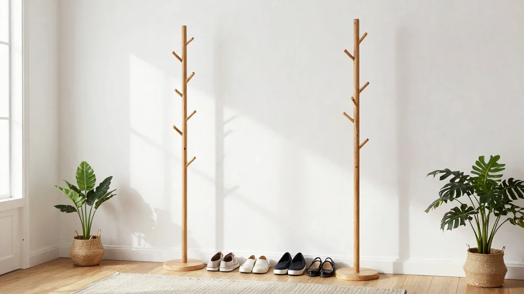 9 Best Minimalist Coat Stands and Hook Systems for Any Entryway