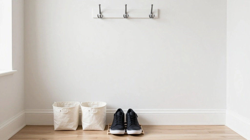 How to Build a Drop Zone in a Minimalist Entryway That Actually Stays Organized