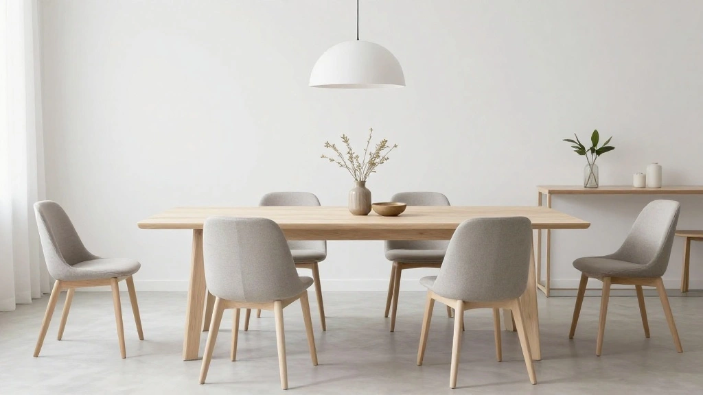 How to Choose the Right Dining Table for a Minimalist Home