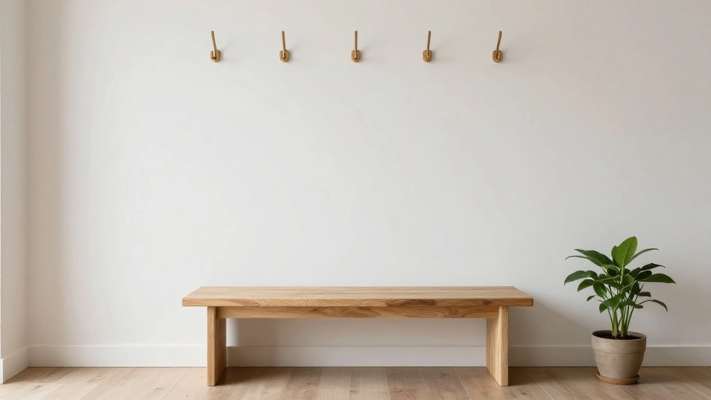 How to Create a Functional Minimalist Entryway in Any Size Space - Minimal Muse Home