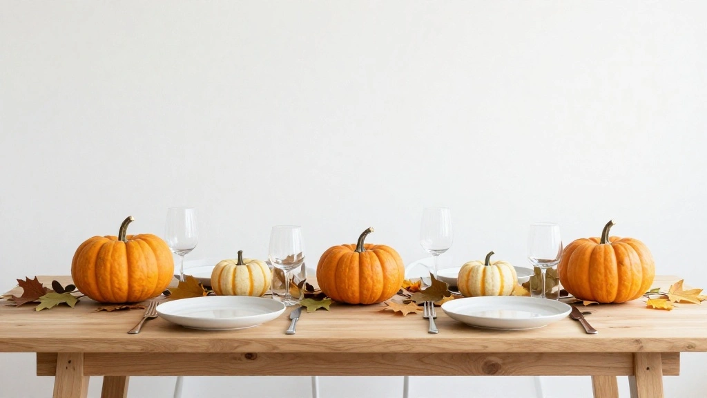 How to Create a Minimalist Fall Tablescape for Thanksgiving