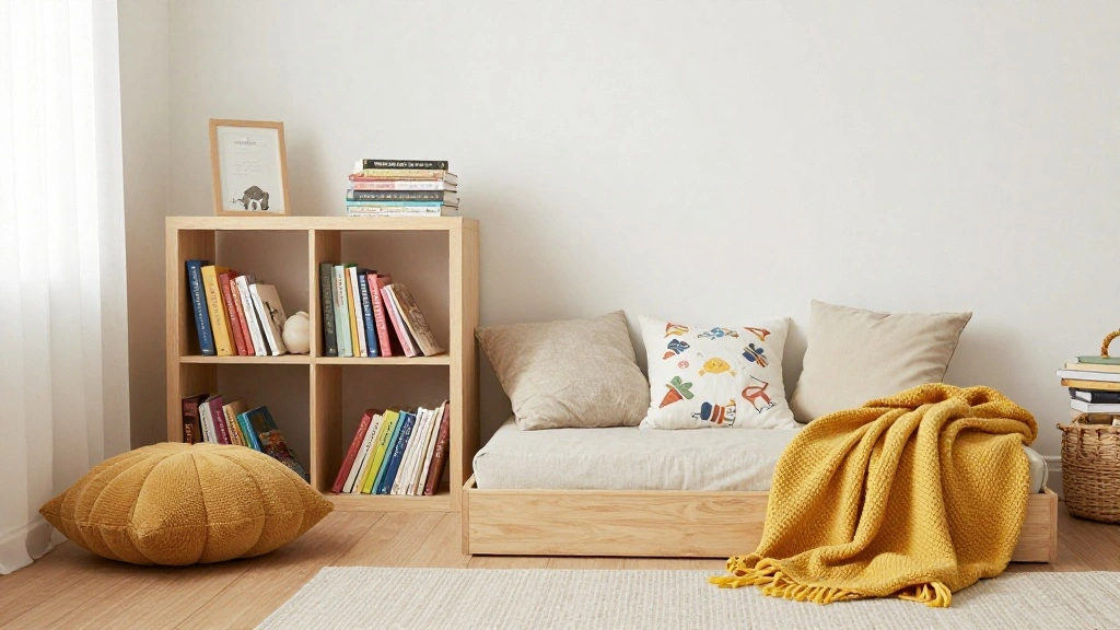 How to Create a Minimalist Reading Nook in a Kids Room