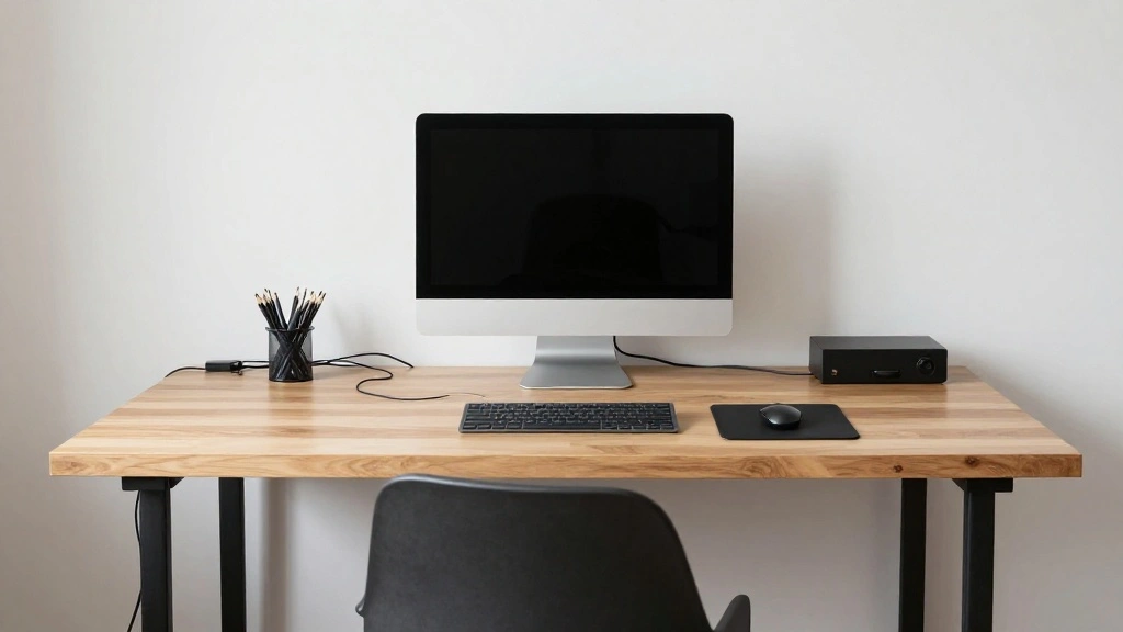 How to Hide Cables in a Minimalist Home Office (10 Clean Methods)